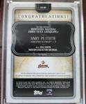 Andy Pettitte 2018 Topps Museum Collection 1/1 Card