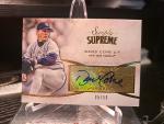 2014 Topps Supreme David Cone Auto #/50