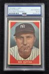 1960 Red Ruffing Signed Yankees Baseball Card