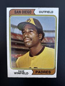 1974 Topps Dave Winfield Rookie Card #456