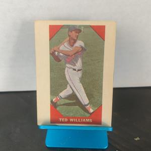 1960 Fleer Ted Williams Baseball Card #72