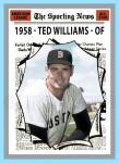 Ted Williams Custom Art Card - Boston Red Sox