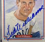 1983 Donruss Ted Williams Signed HOF Heroes Card