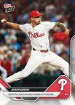 Jhoan Duran Fastest Pitch 2025 Topps NOW Card