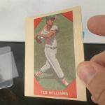 1960 Fleer Ted Williams Baseball Card #72