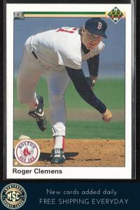 Roger Clemens 1990 Upper Deck #323 Card