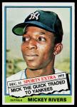 1976 Topps #85T Mickey Rivers Baseball Card