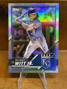 Bobby Witt Jr 2025 Topps Rainbow Foil Card