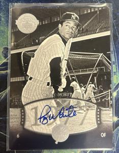 2004 Upper Deck ROY WHITE #150 Autographed Card