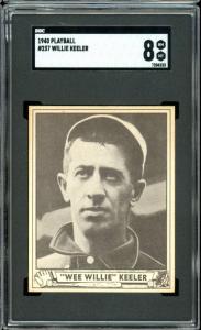 1940 Play Ball Wee Willie Keeler Yankees Card
