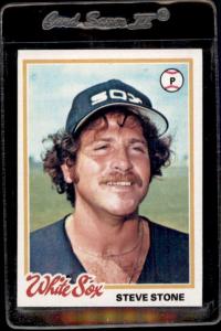 1978 Topps Steve Stone Chicago White Sox Card