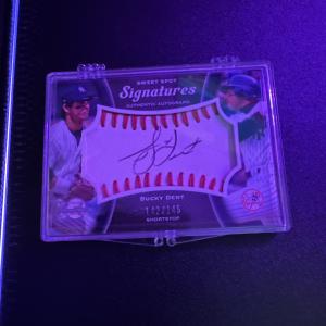 2008 Bucky Dent Sweet Spot Signatures Card