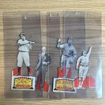 1951 Topps Lou Gehrig Honus Wagner 4 Card Set