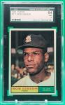 1961 Topps Bob Gibson SGC 84/7 HOF Card