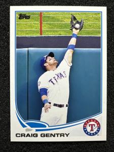 Craig Gentry 2013 Topps Baseball Card #531