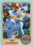 Mike Schmidt 1968 Philadelphia Phillies Art Card