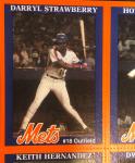 1988 New York Mets Farmland Milk Trading Cards