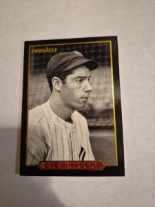 Joe DiMaggio 1993 Pinnacle Quiet Confidence Card