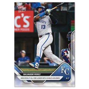 2025 Topps Now #310 Salvador Perez Royals Card