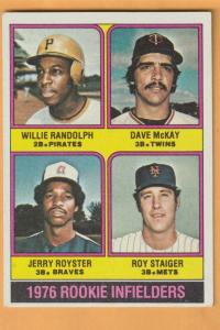 1976 Topps #592 Willie Randolph & Friends