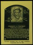 Charles Comiskey 1981-89 Hall of Fame Metallic Card