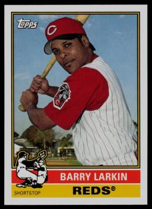 2015 Topps Archives Barry Larkin Reds Card