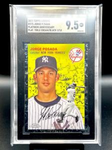 2023 Topps Chrome Jorge Posada Black Refractor /10