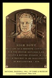 Hugh Duffy Hall of Fame Postcards Collection