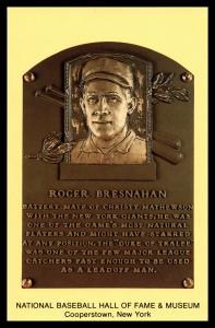 Roger Bresnahan Cooperstown Hall of Fame Postcard