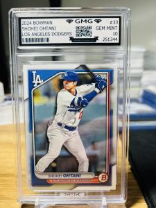 2024 Bowman Shohei Ohtani GMG Gem Mint Card