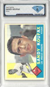 1960 Topps Sandy Koufax #343 Sports Card