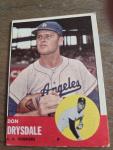 1963 Topps Don Drysdale Card #360