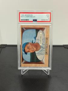 1955 Bowman Roy Campanella #22 Brooklyn Dodgers Card
