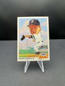1991 SCORE Roger Clemens All-Star Big Head Card