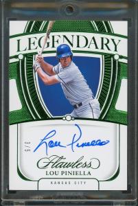 2024 Panini Flawless Lou Piniella Auto Emerald