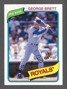 George Brett 2012 Topps Archives #117 Card