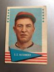 1961 Fleer Grover Cleveland Alexander Phillies Card