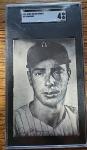 1947 Bond Bread Joe DiMaggio SGC 4 Card