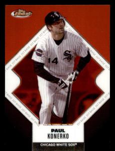2006 Finest Paul Konerko Chicago White Sox Card