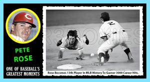 Pete Rose 1971 Custom Art Card - Reds