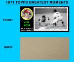 Pete Rose 1971 Custom Art Card - Reds