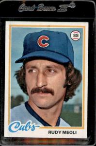 1978 Topps Rudy Meoli Chicago Cubs Card