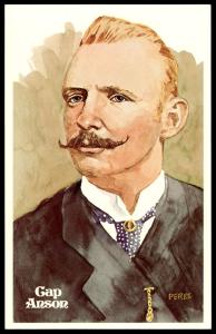 Cap Anson 1980 Perez-Steele HOF Card #17/10000