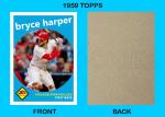 Bryce Harper Philadelphia Phillies 1959 Art Card