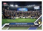 2024 Topps Now MLB Milwaukee Brewers Champions Card