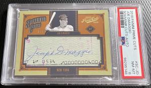 2016 Joe DiMaggio Panini Prime Cuts Auto 3/5