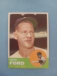 1963 Topps Baseball #446 Whitey Ford Card
