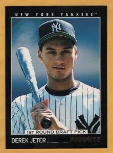Derek Jeter 1993 Pinnacle Rookie Card #457
