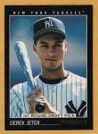 Derek Jeter 1993 Pinnacle Rookie Card #457