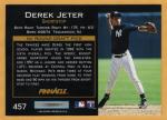 Derek Jeter 1993 Pinnacle Rookie Card #457